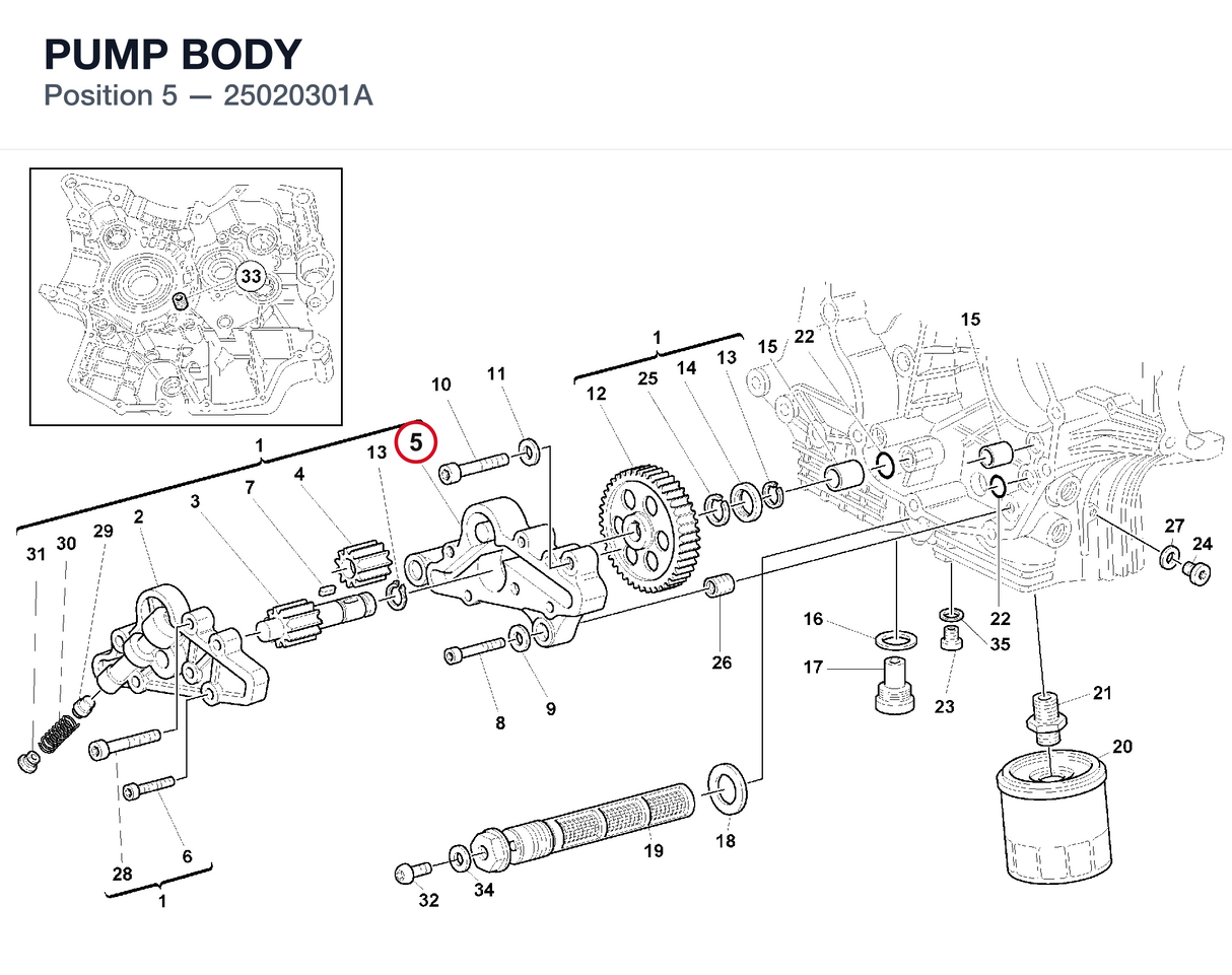 PUMP BODY