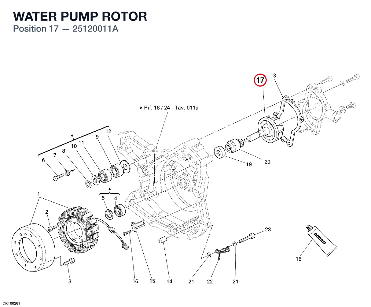WATER PUMP ROTOR