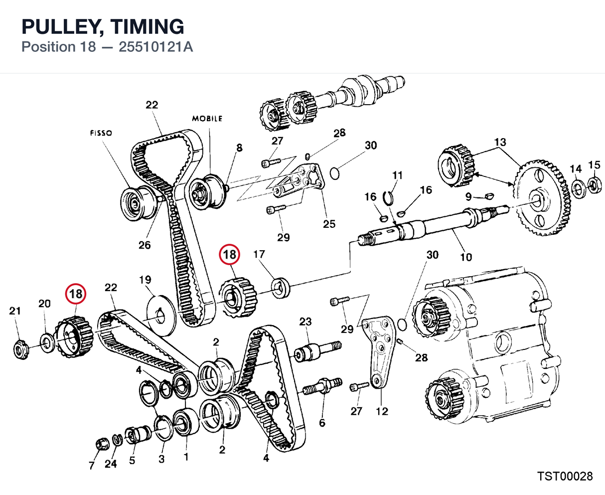 PULLEY, TIMING
