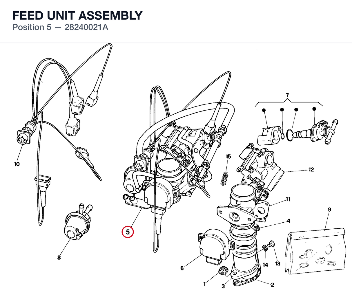 FEED UNIT ASSEMBLY