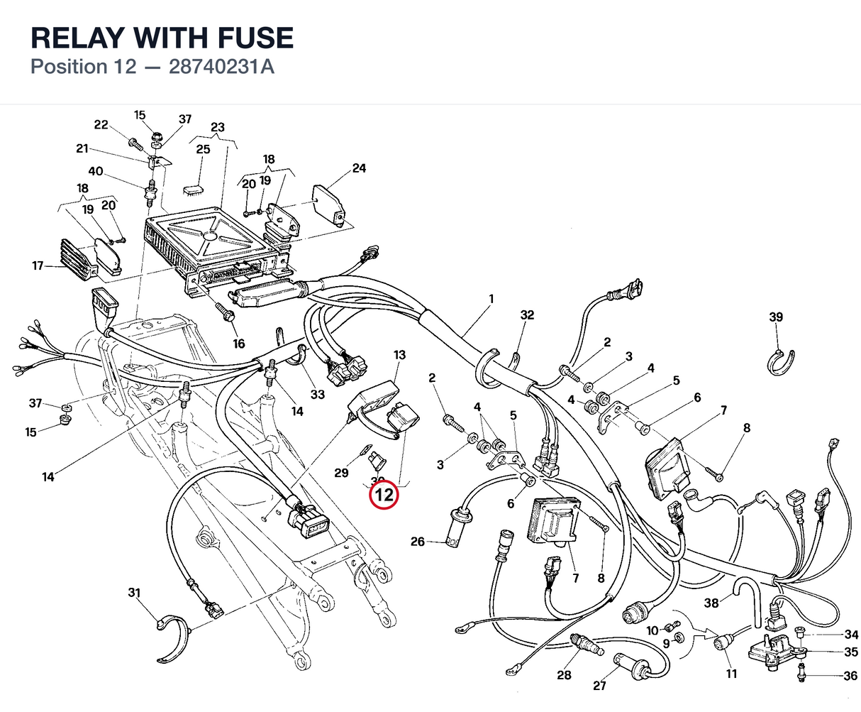 RELAY WITH FUSE