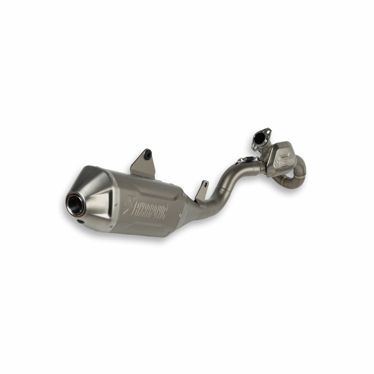 Complete titanium exhaust system (OFF-ROAD)