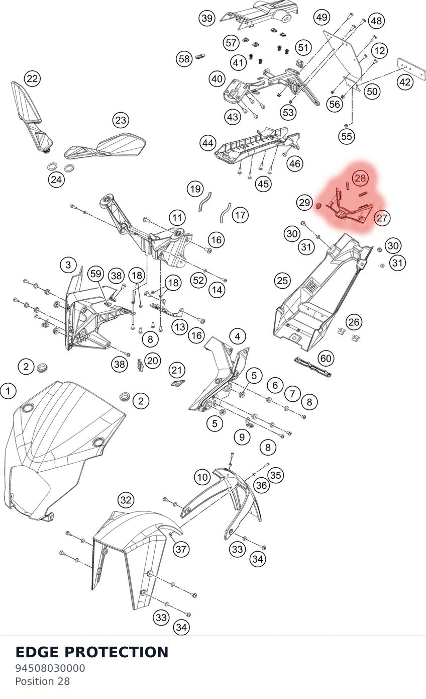 Diagram preview: EDGE PROTECTION (94508030000)