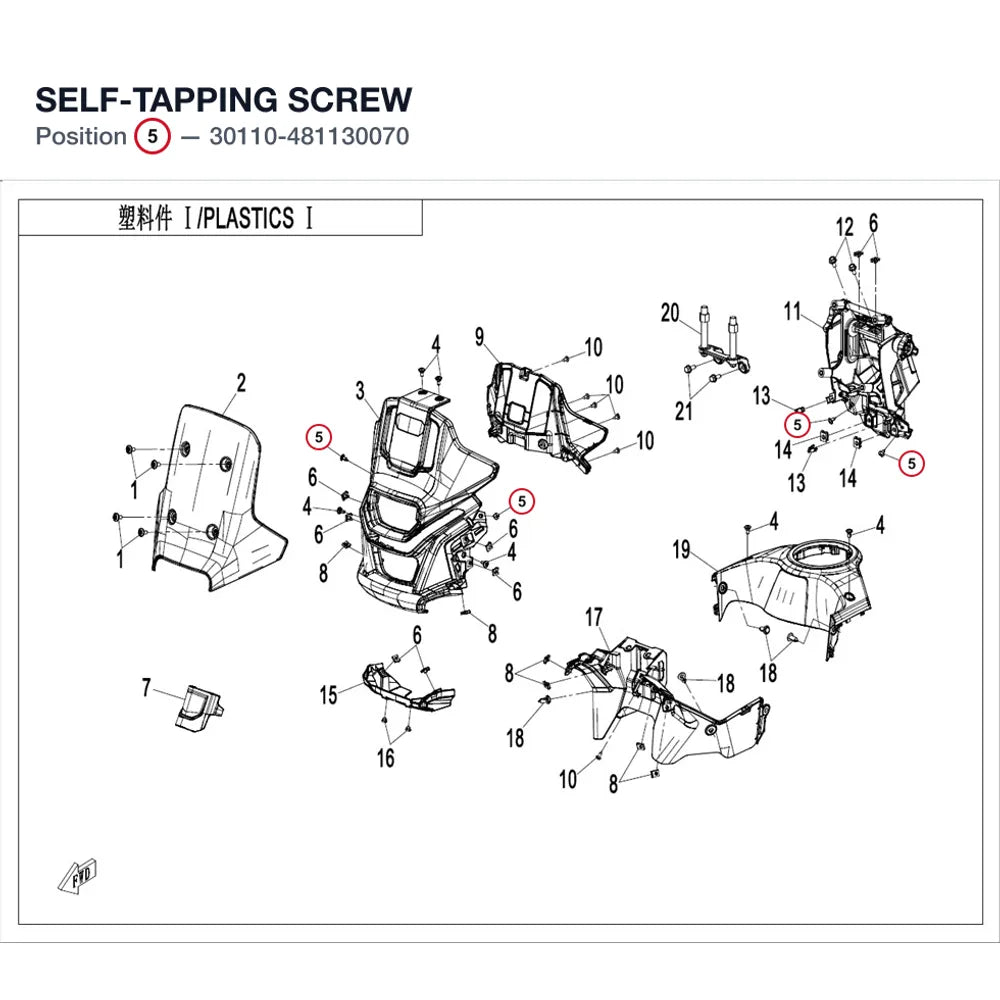 SELF-TAPPING SCREW product image