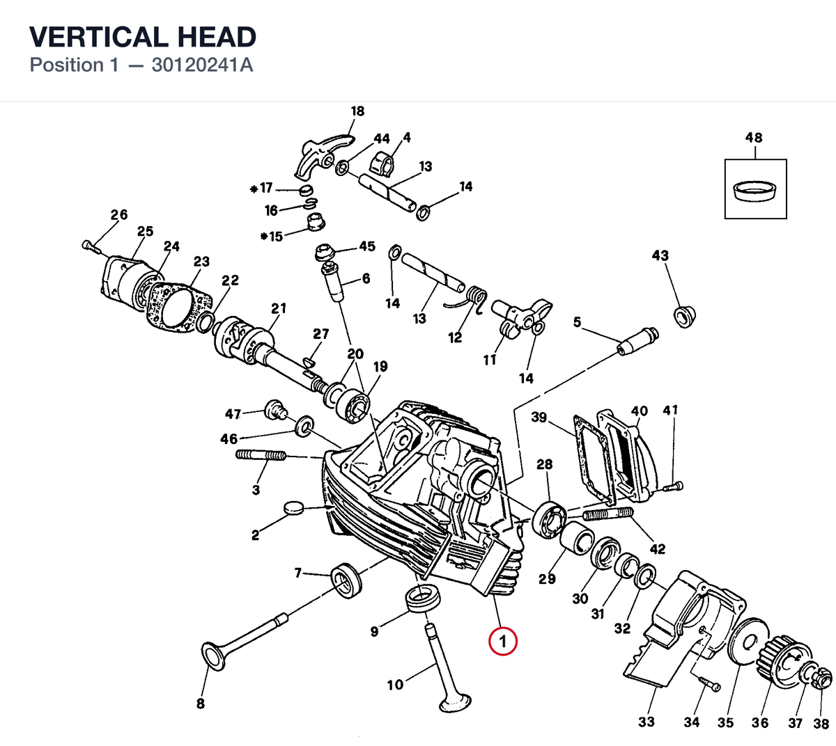 VERTICAL HEAD