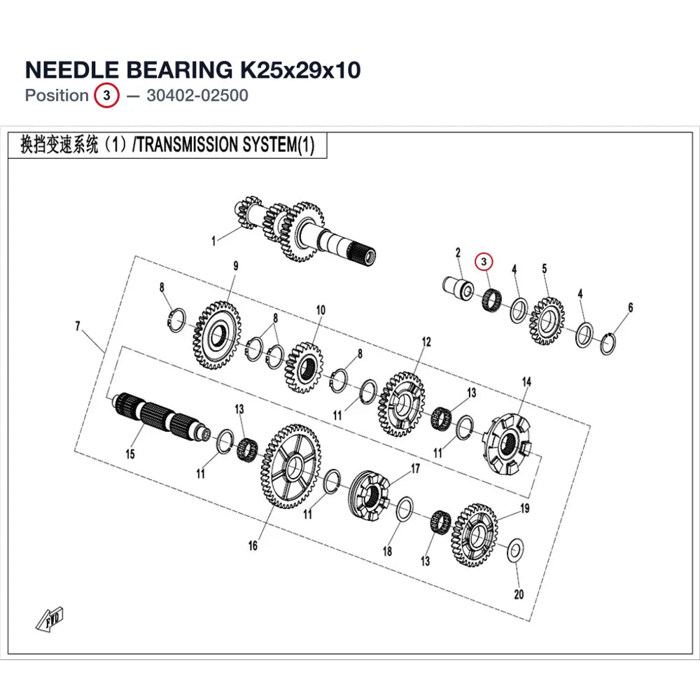 NEEDLE BEARING product image