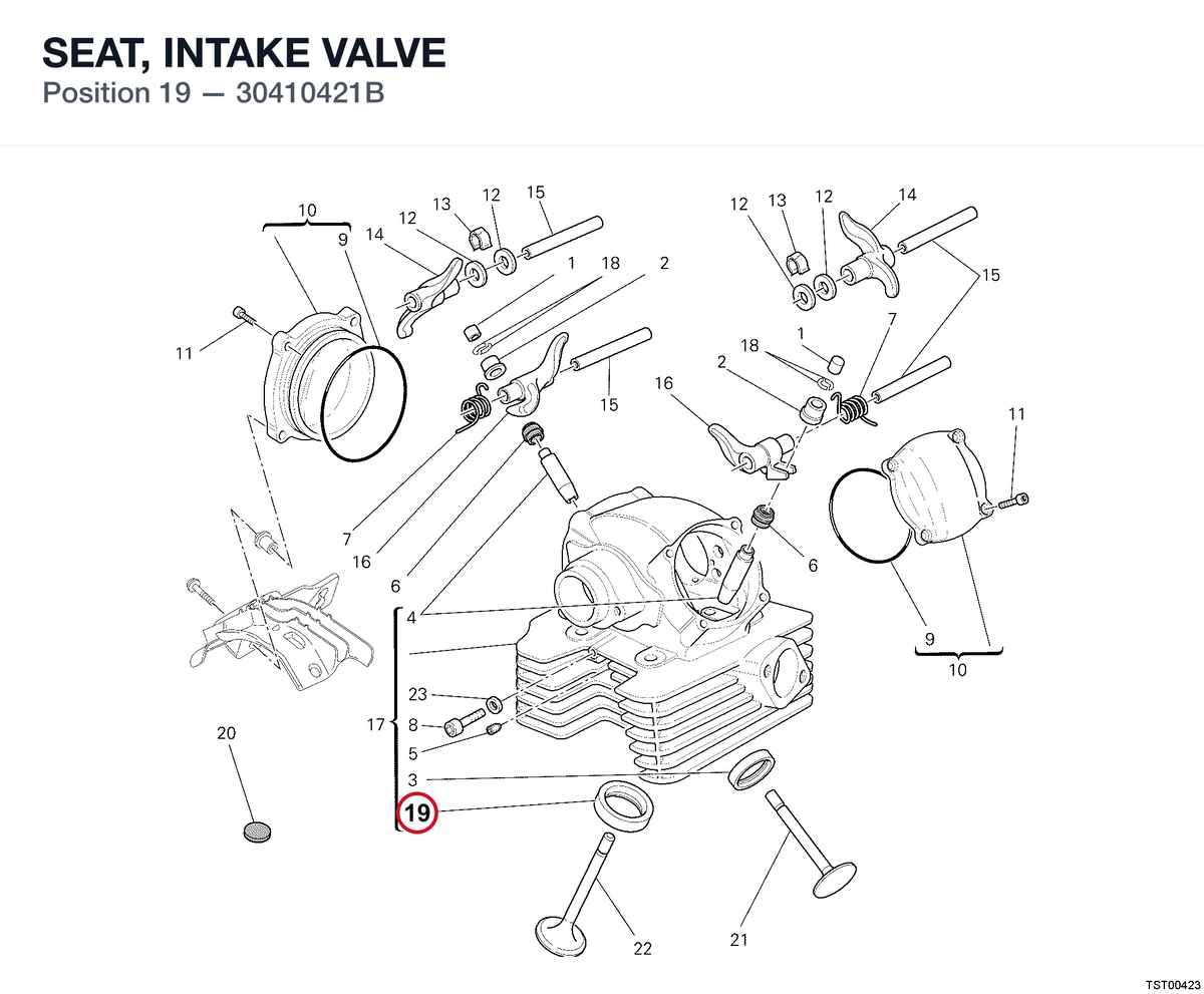 SEAT, INTAKE VALVE