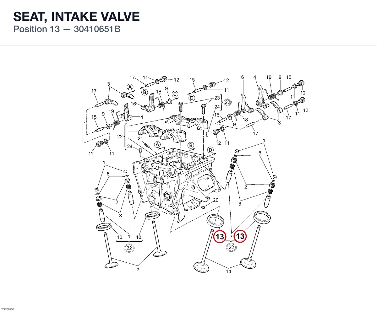 SEAT, INTAKE VALVE
