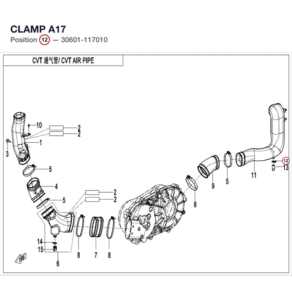 CLAMP A17 product image