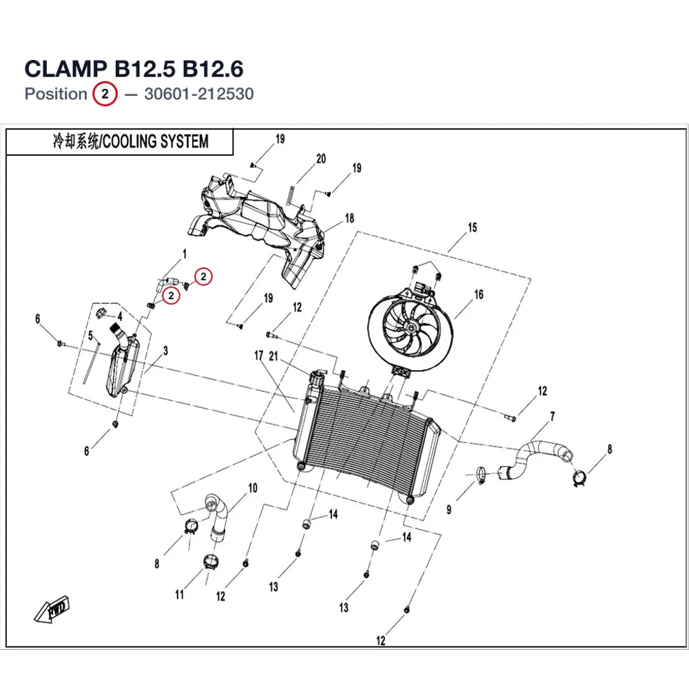 CLAMP B12.5 product image