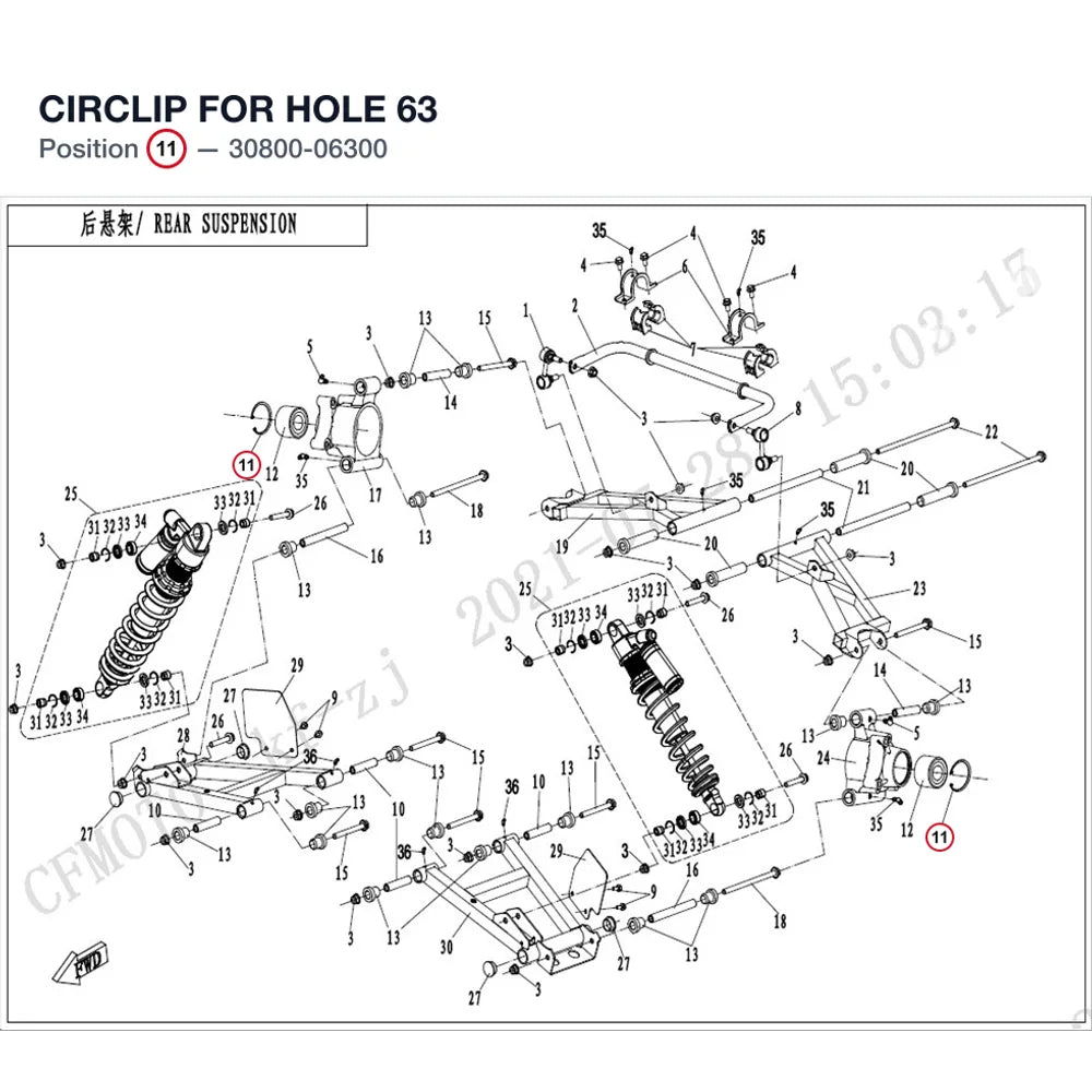 CIRCLIP FOR HOLE 63 product image