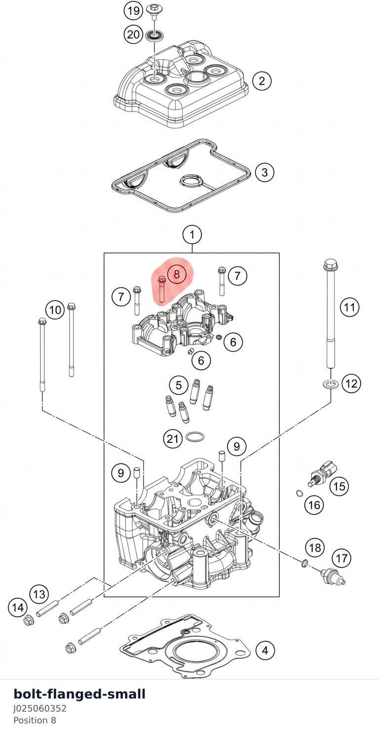 Diagram preview: bolt-flanged-small (J025060352)