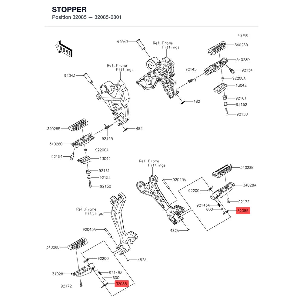 Kawasaki OEM – STOPPER product image
