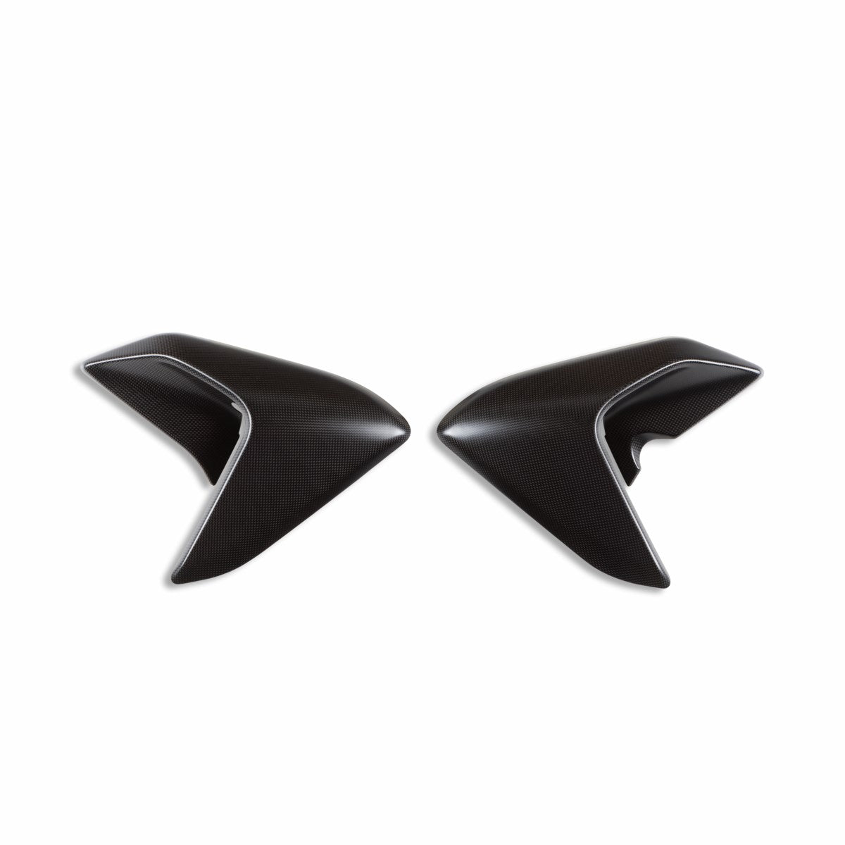 Carbon cover for water radiator (DIAVEL)