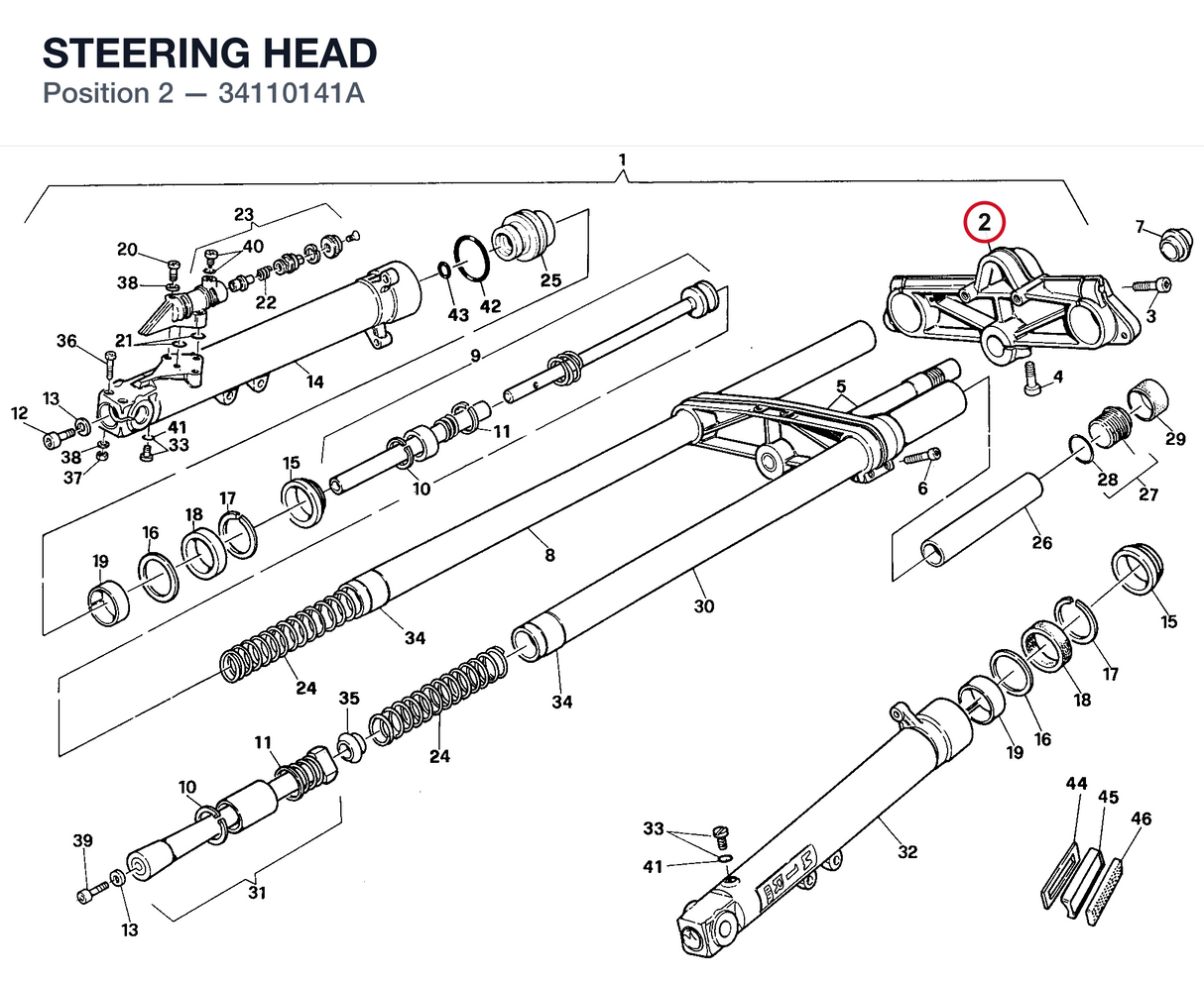 STEERING HEAD