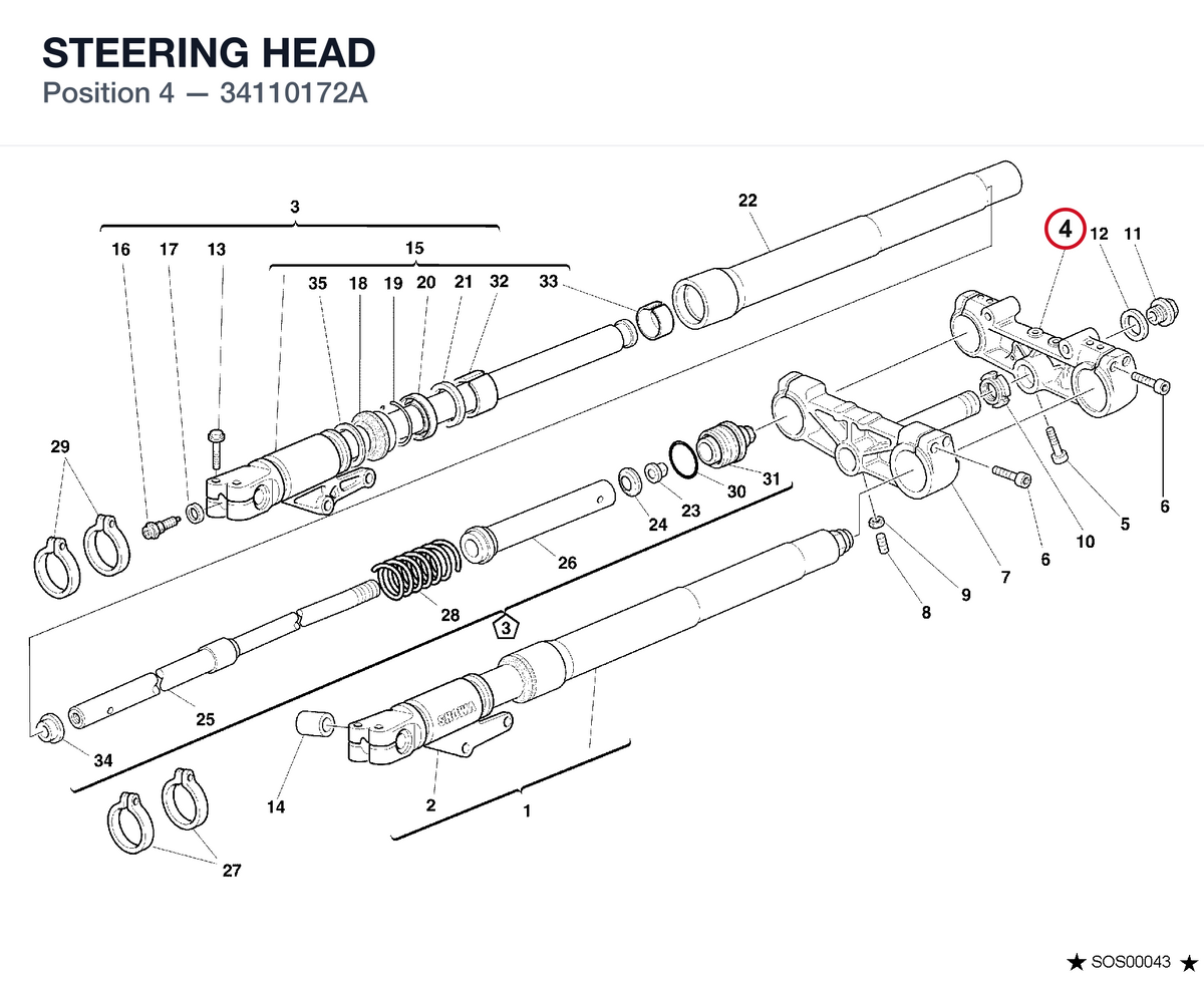 STEERING HEAD