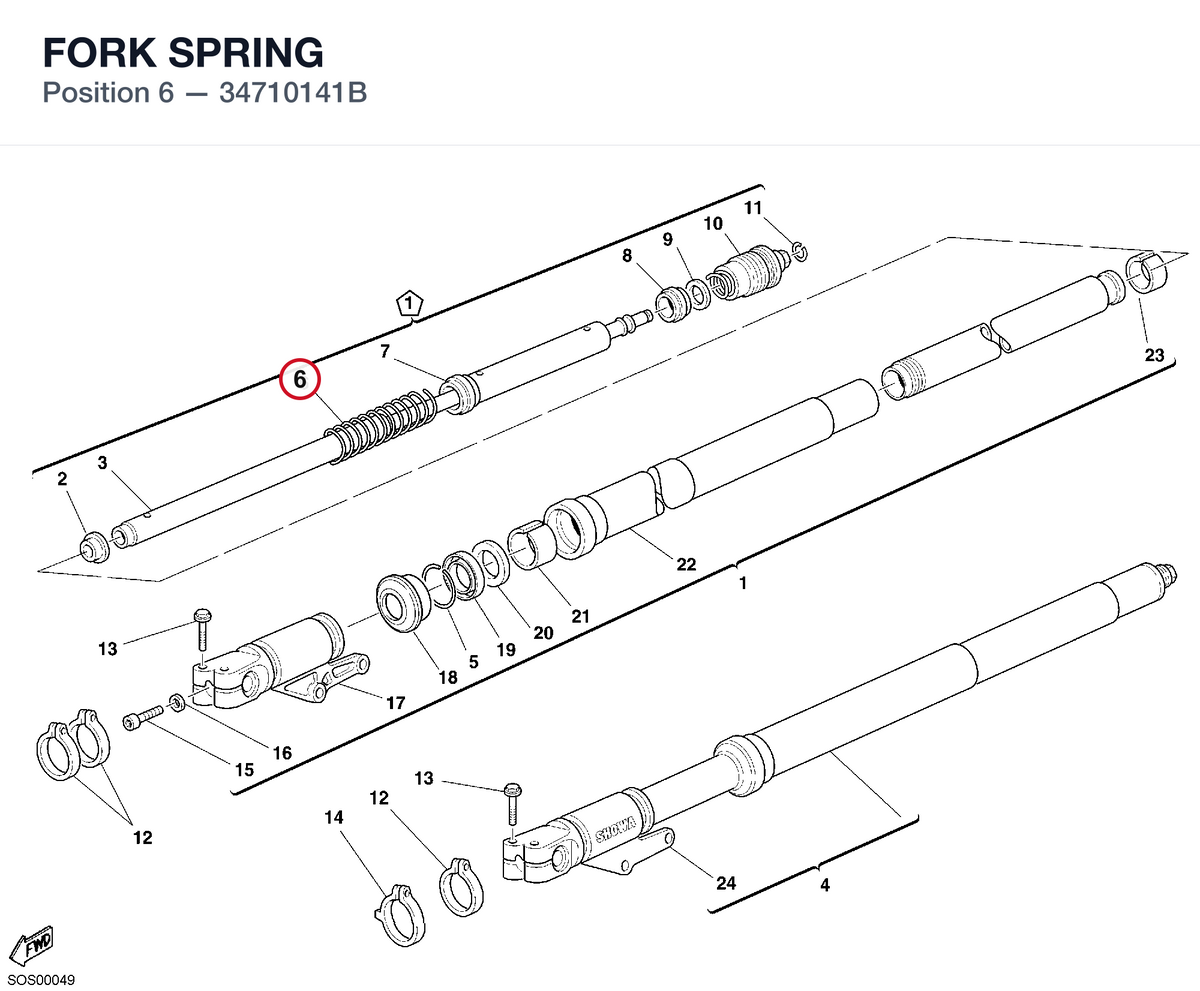 FORK SPRING