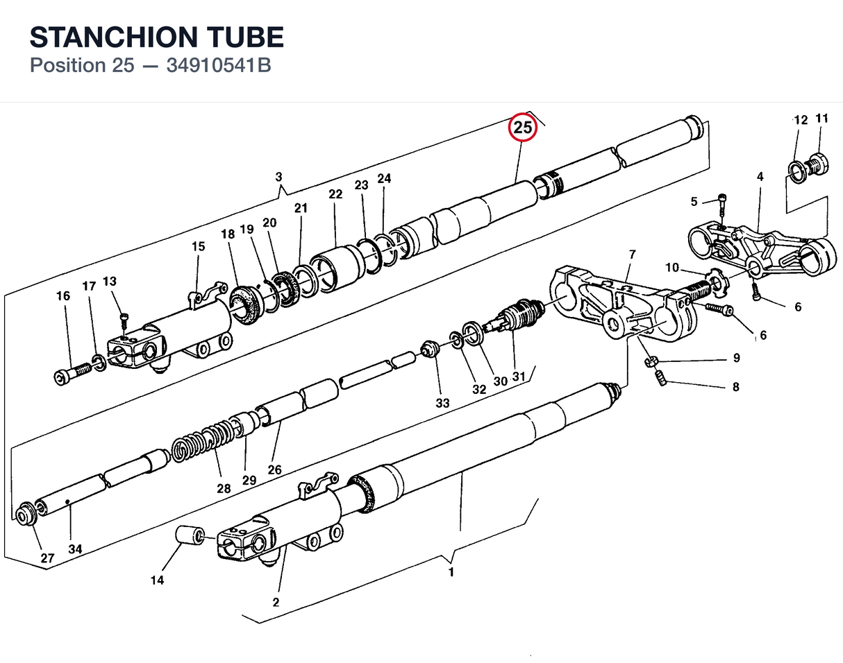 STANCHION TUBE