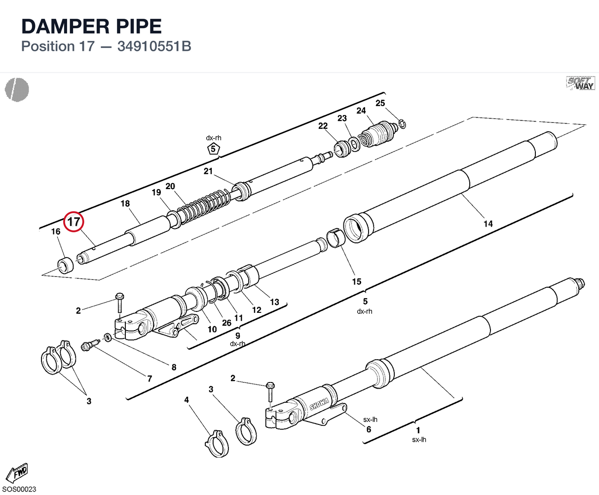 DAMPER PIPE