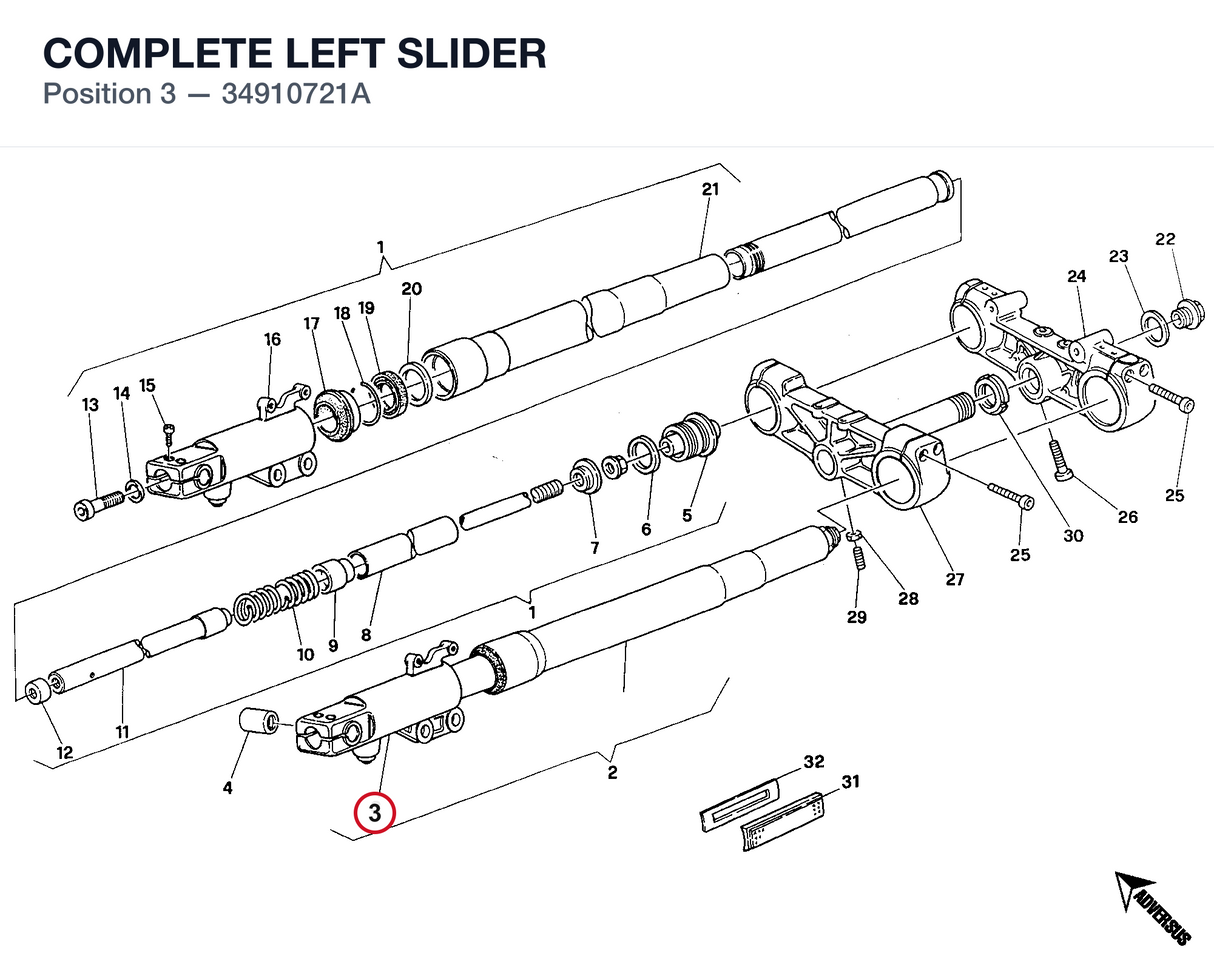 COMPLETE LEFT SLIDER