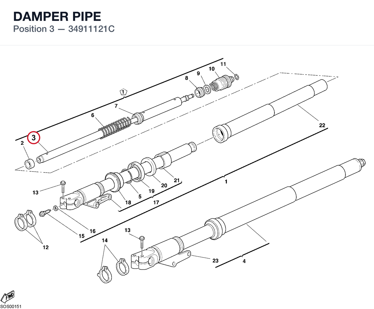 DAMPER PIPE
