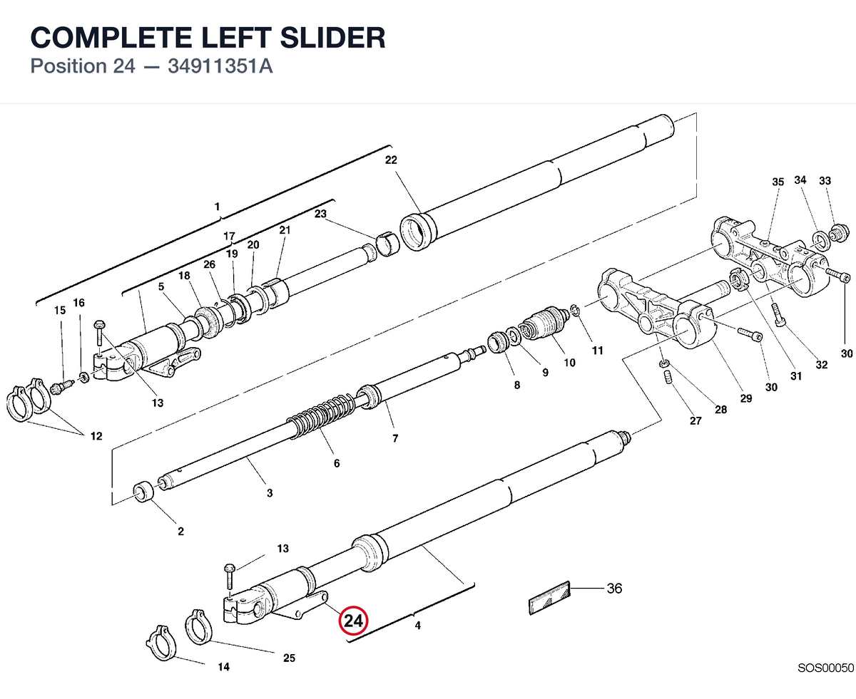 COMPLETE LEFT SLIDER