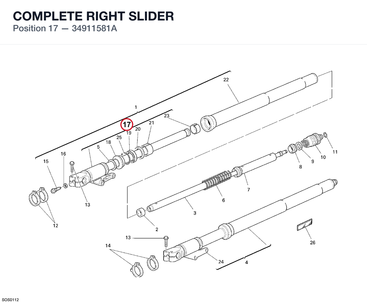 COMPLETE RIGHT SLIDER