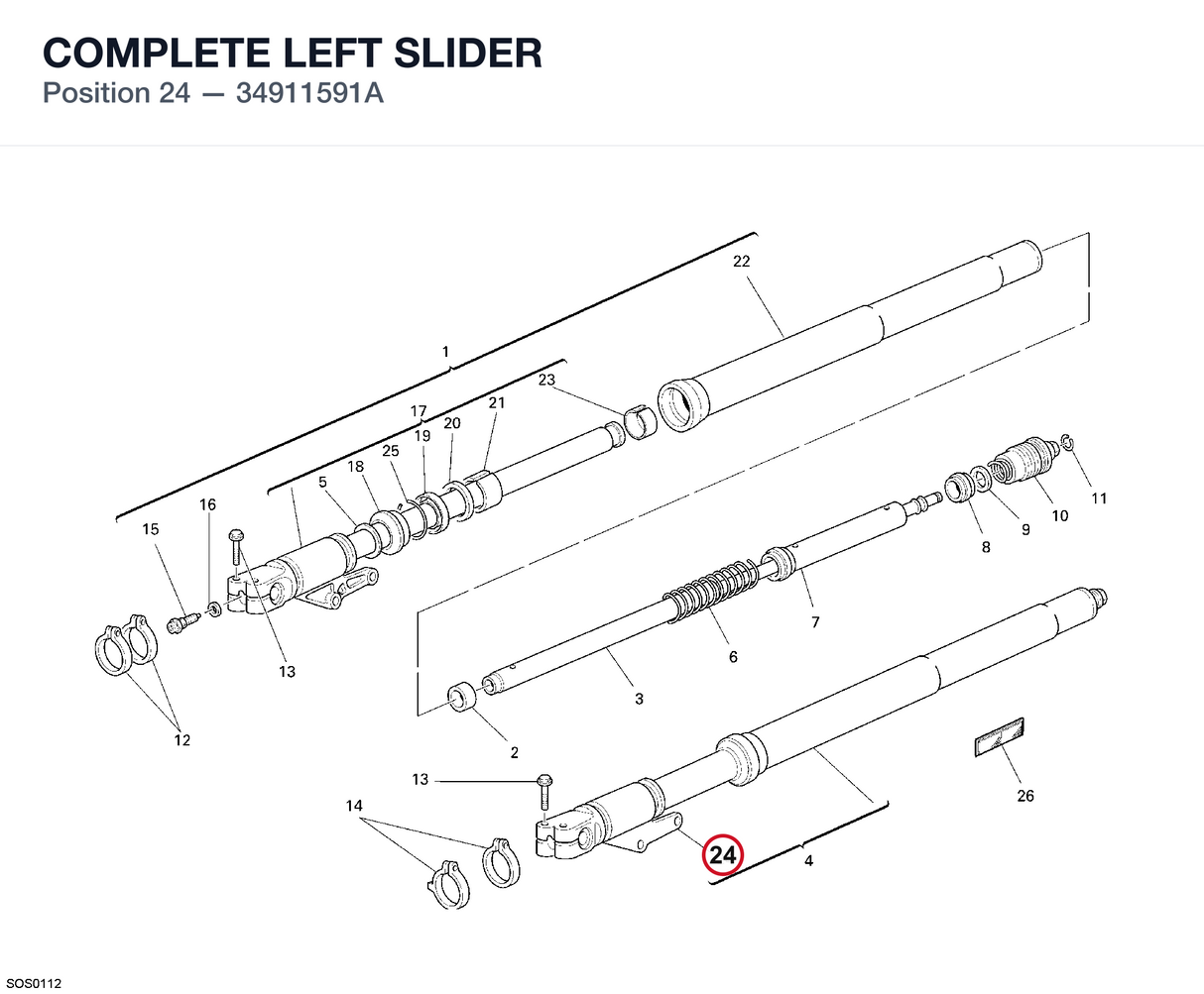 COMPLETE LEFT SLIDER