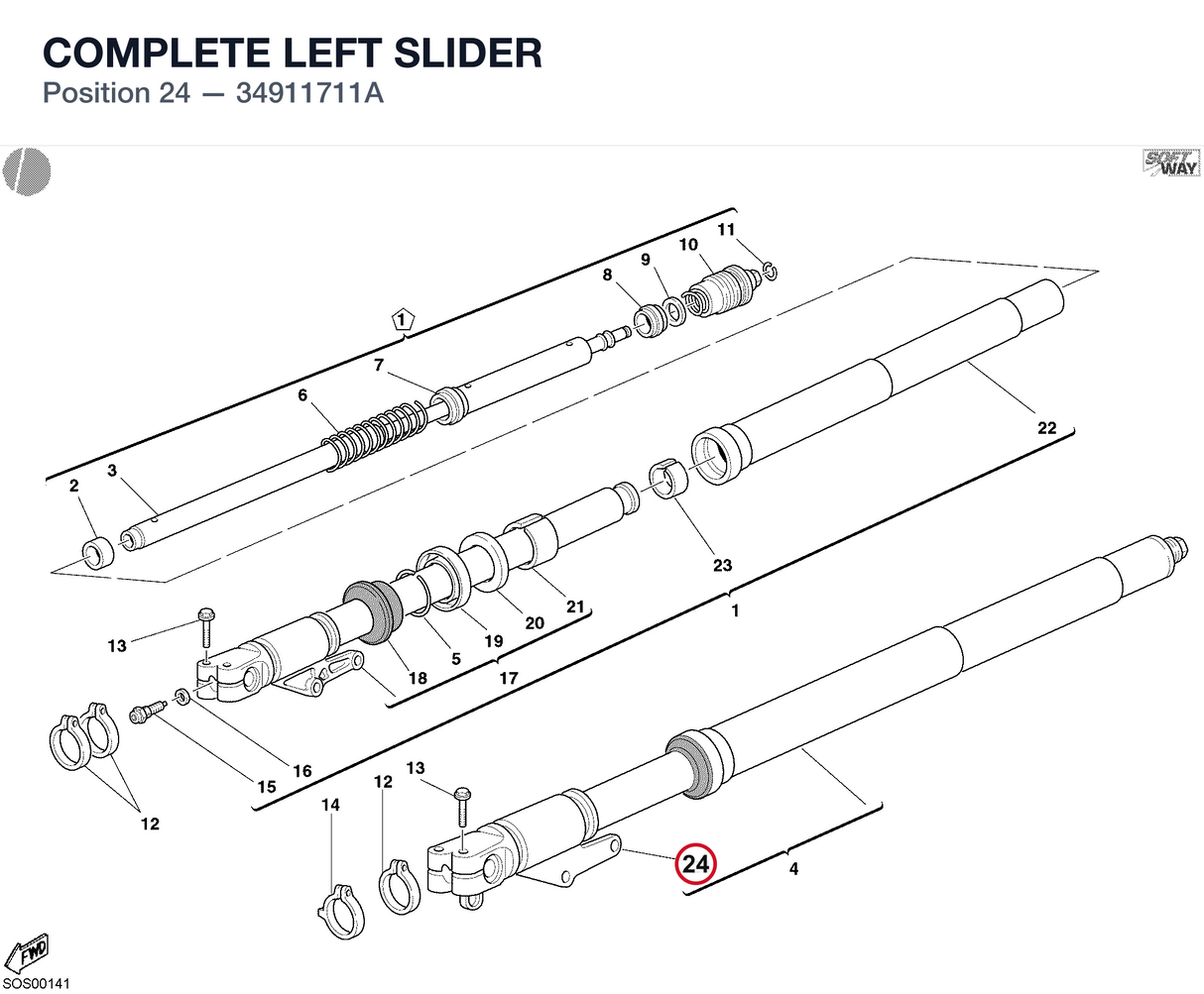 COMPLETE LEFT SLIDER
