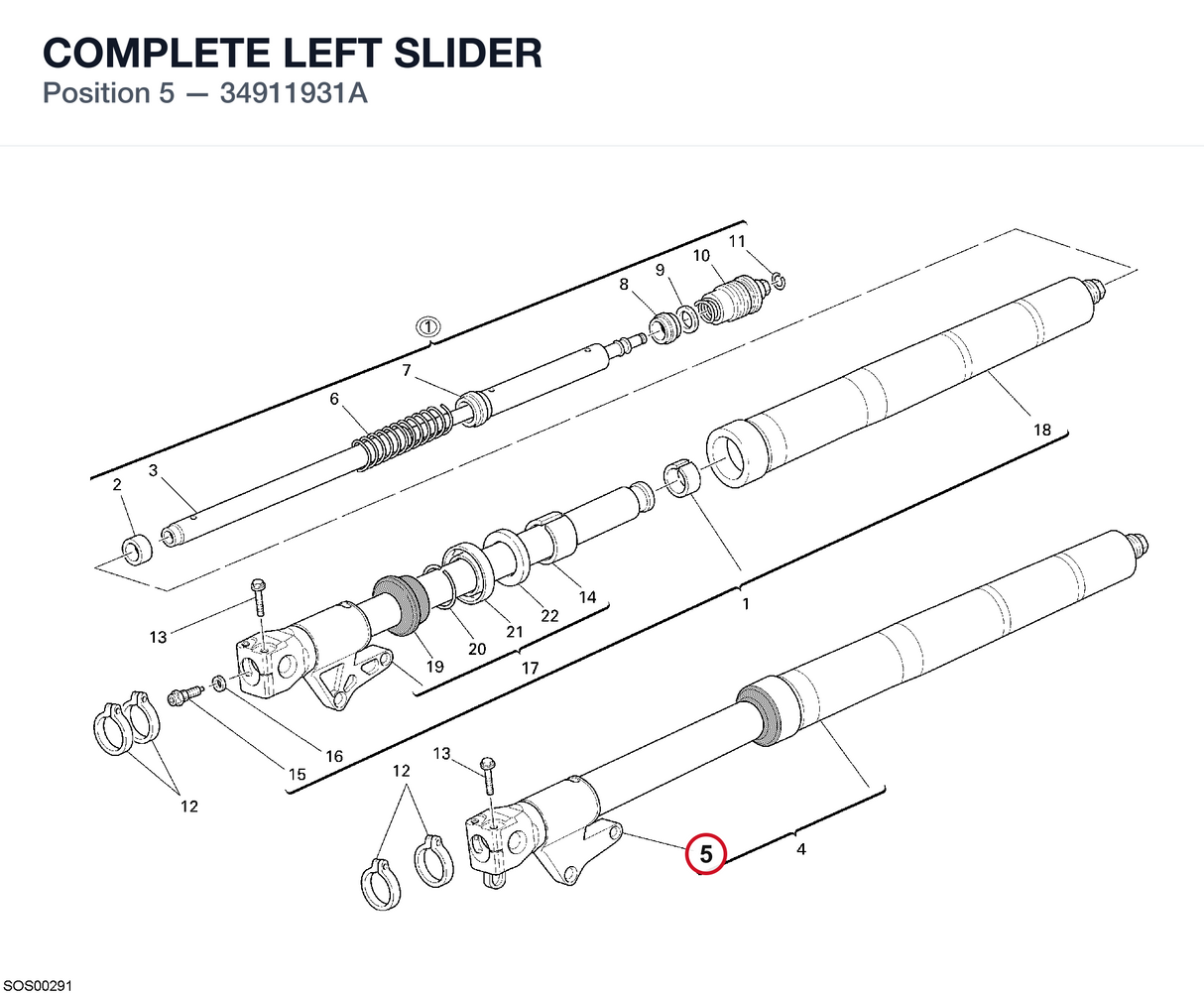 COMPLETE LEFT SLIDER