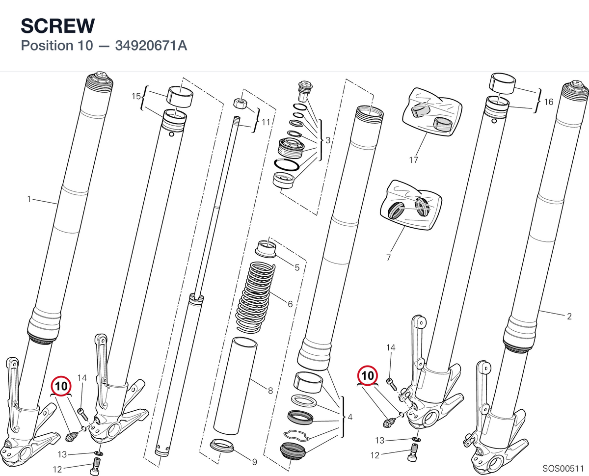 SCREW 34920671A diagram position
