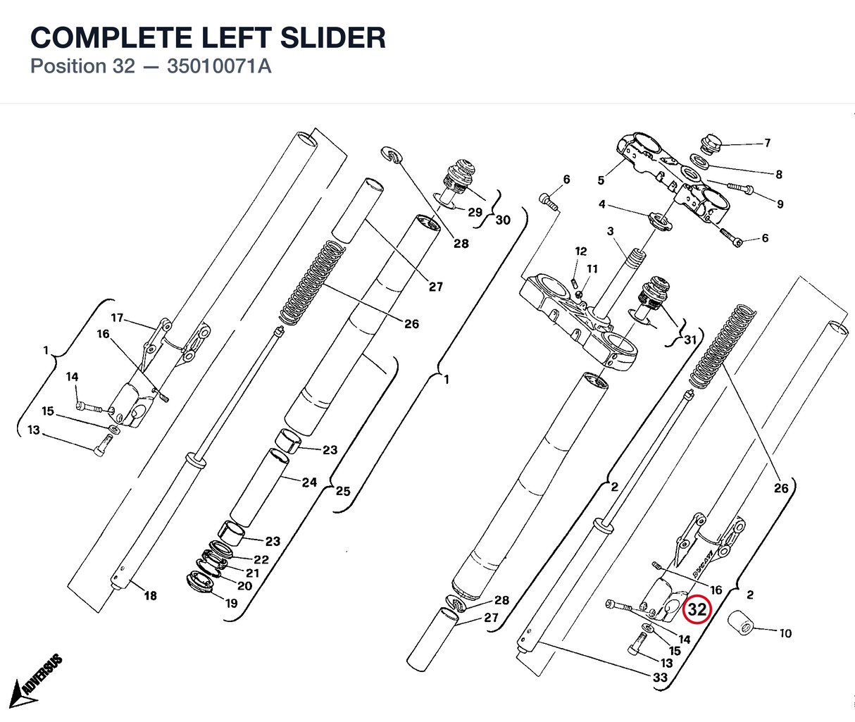 COMPLETE LEFT SLIDER