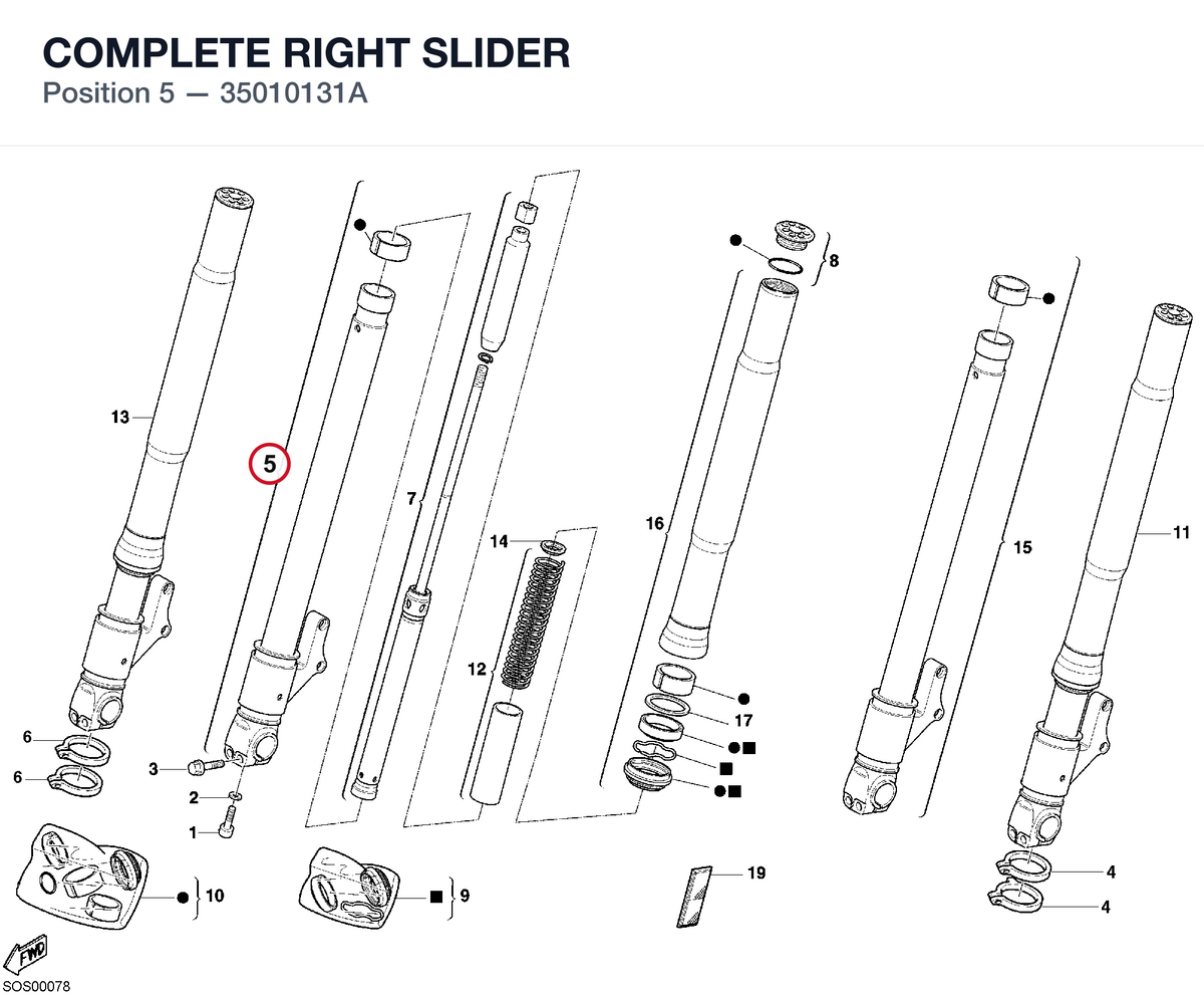 COMPLETE RIGHT SLIDER