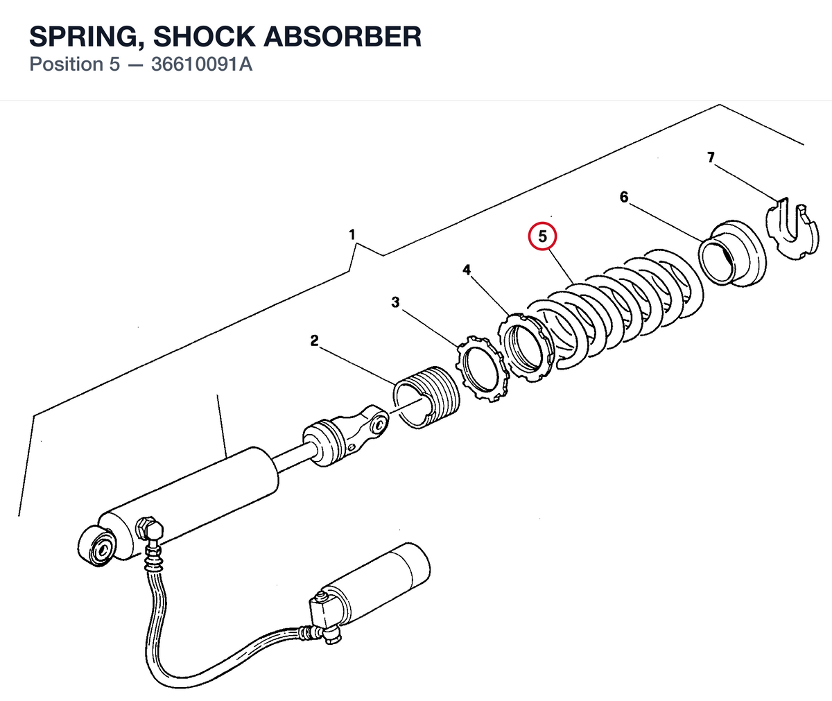 SPRING, SHOCK ABSORBER