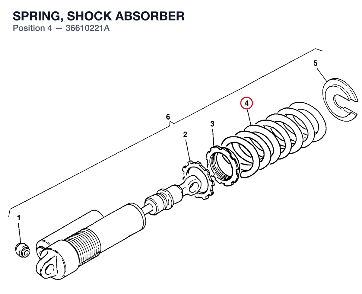 SPRING, SHOCK ABSORBER