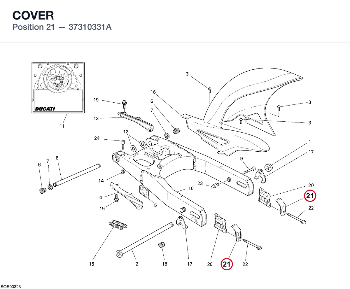 COVER 37310331A diagram position