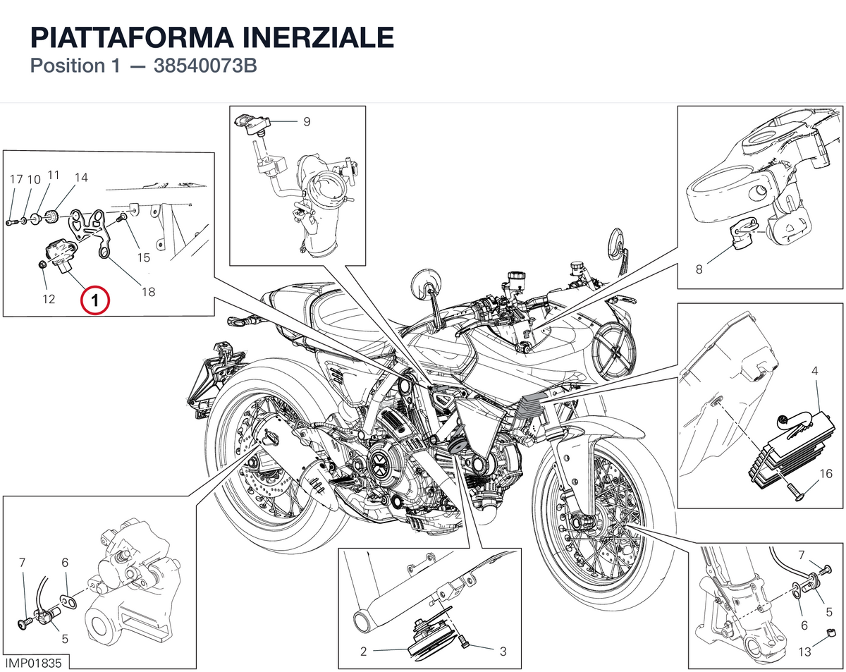 PIATTAFORMA INERZIALE 38540073B diagram position