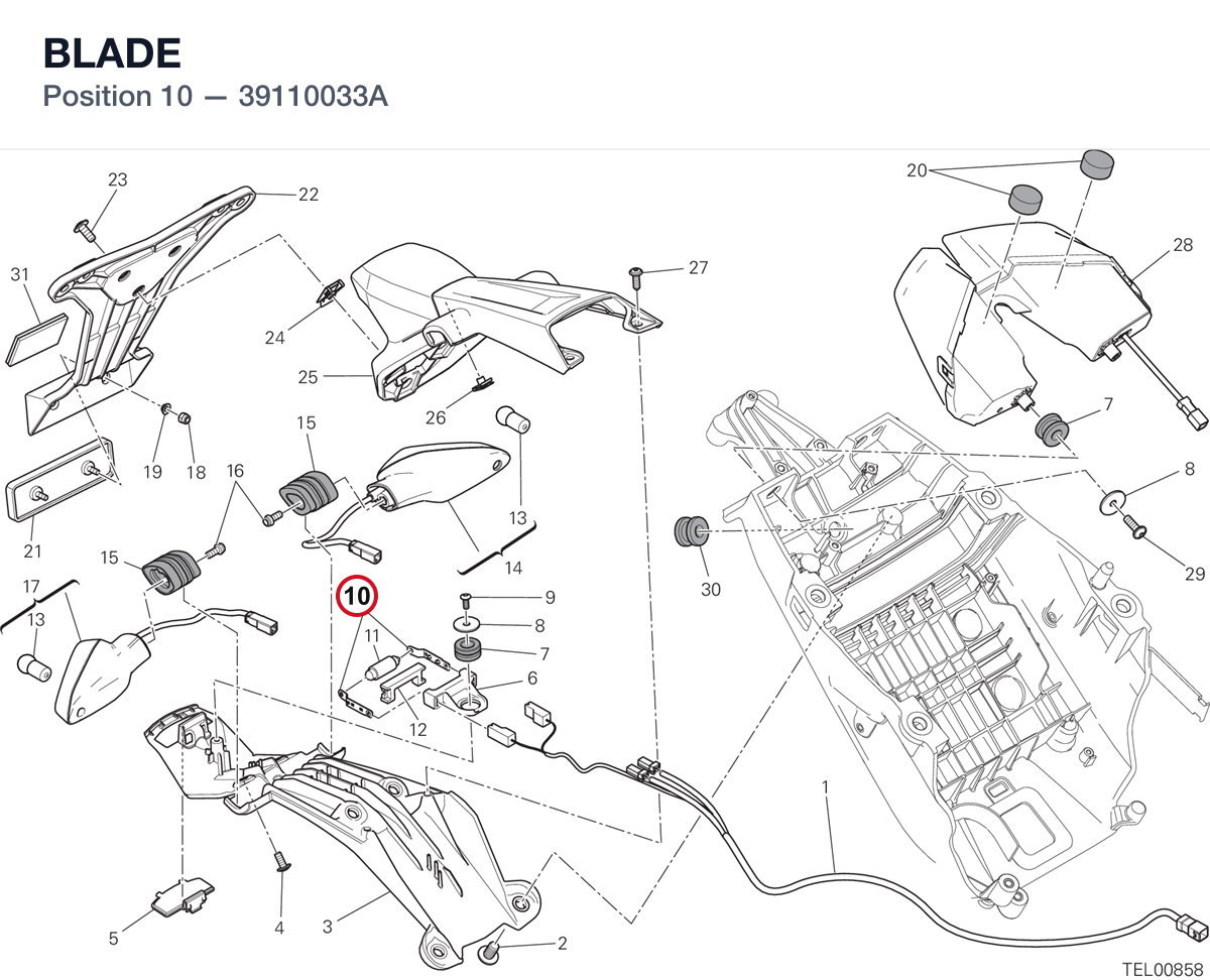 BLADE 39110033A diagram position