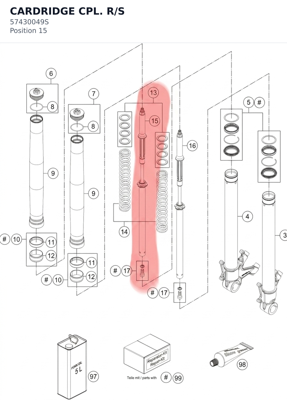 Diagram preview: CARDRIDGE CPL. R/S (57430049S)