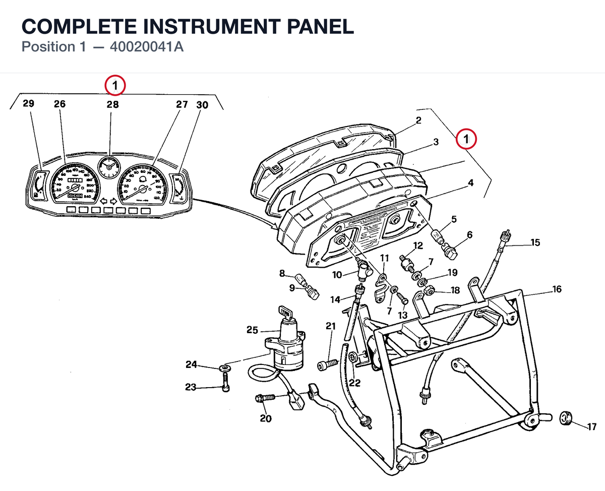 COMPLETE INSTRUMENT PANEL