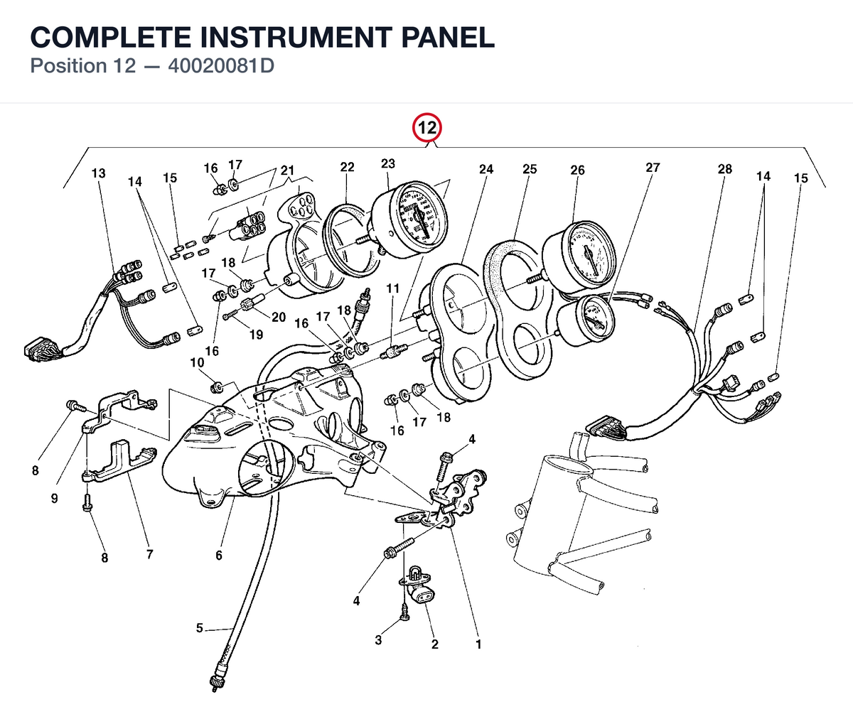 COMPLETE INSTRUMENT PANEL