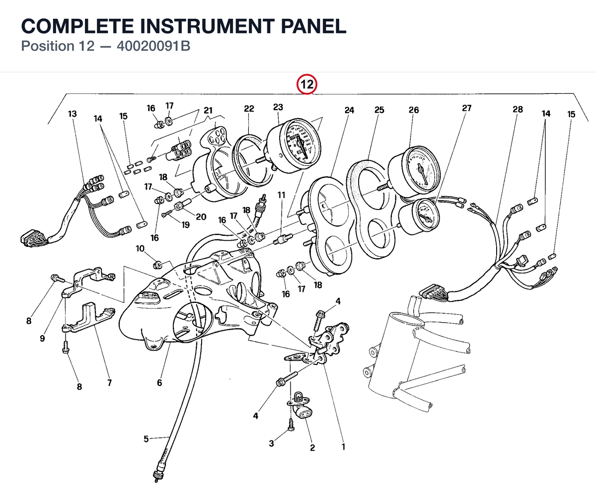 COMPLETE INSTRUMENT PANEL
