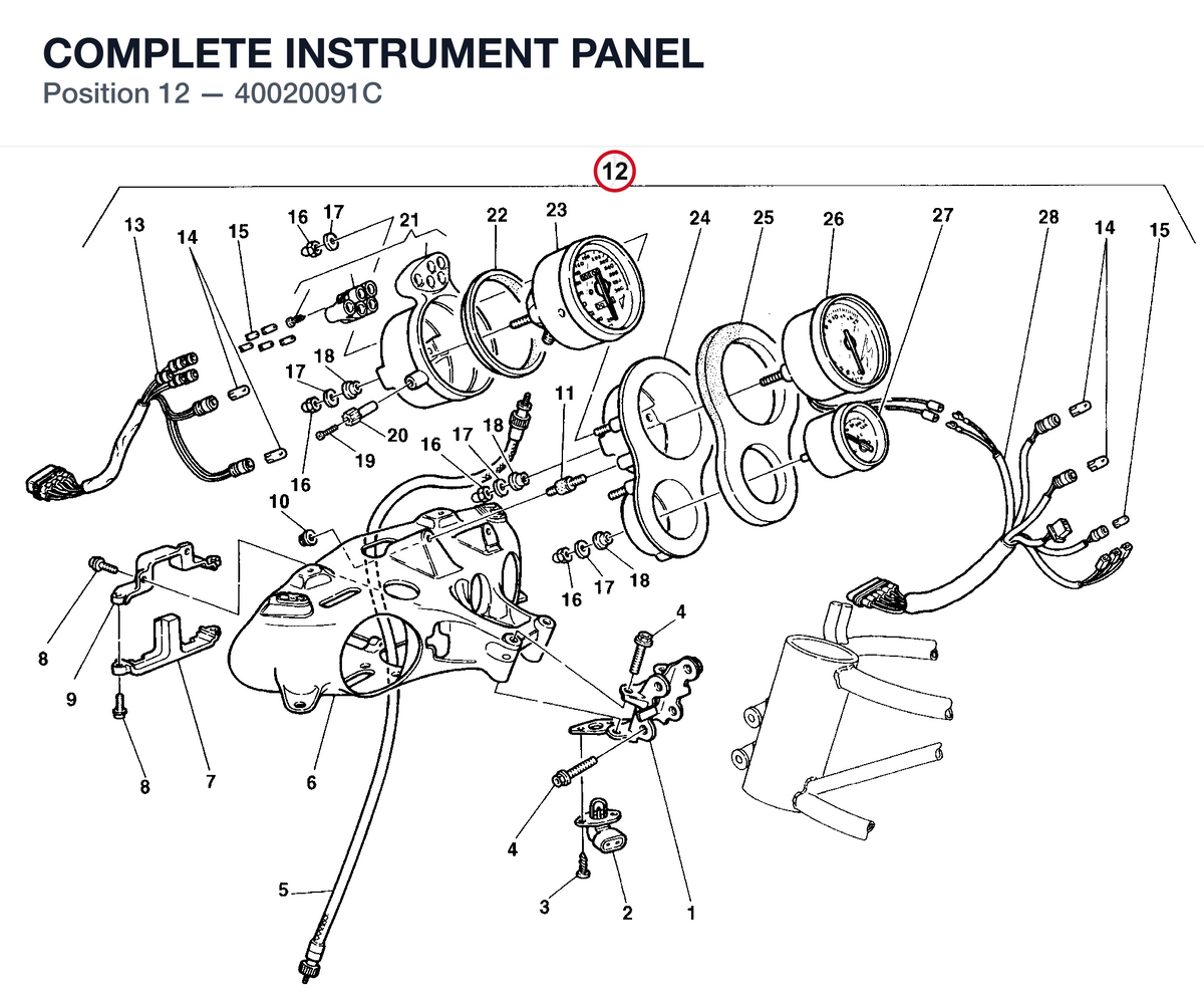 COMPLETE INSTRUMENT PANEL