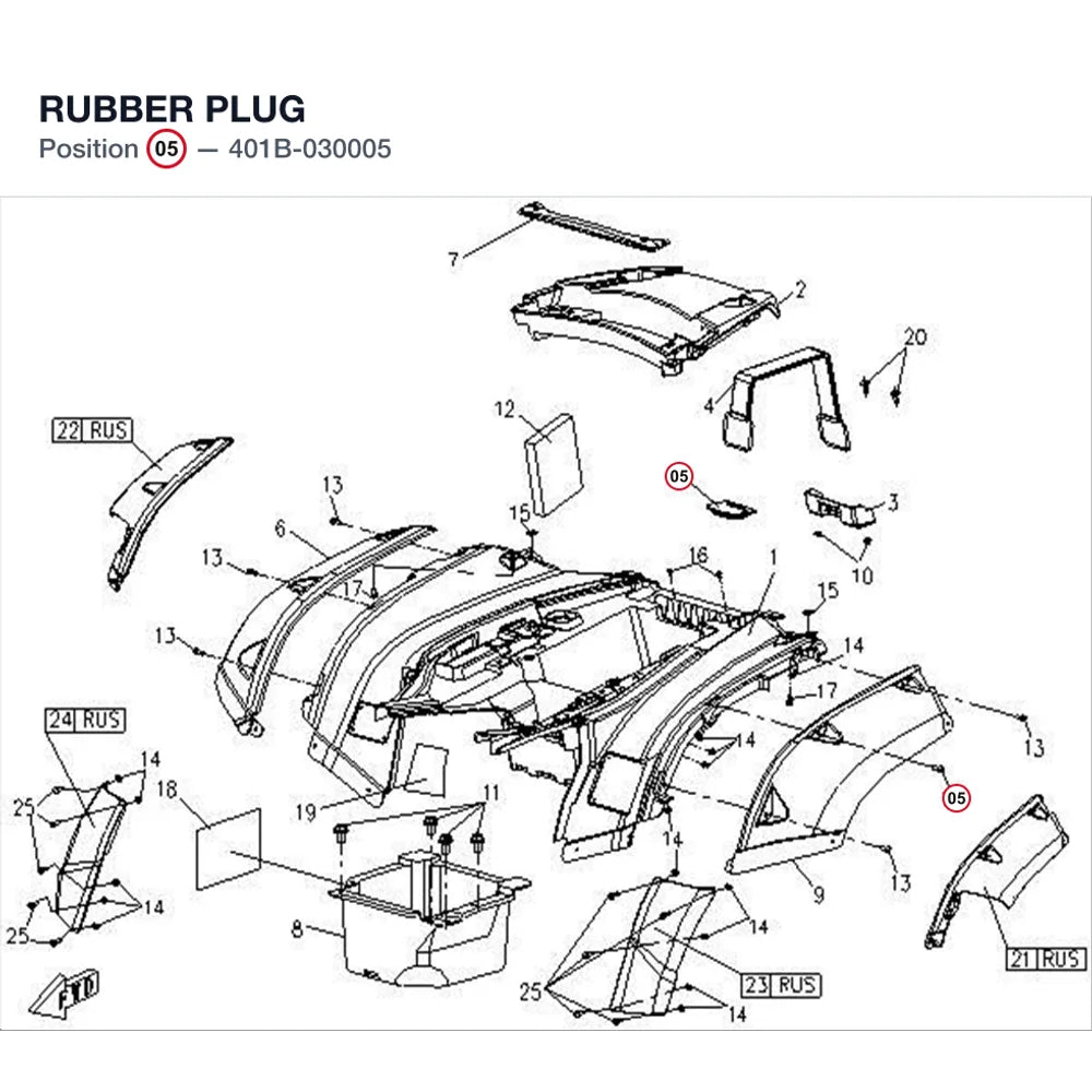 RUBBER PLUG product image