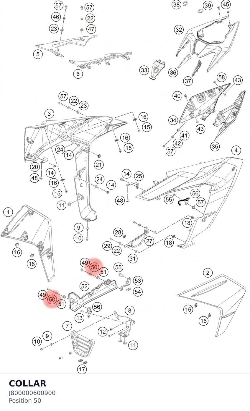 Diagram preview: COLLAR (J800000600900)