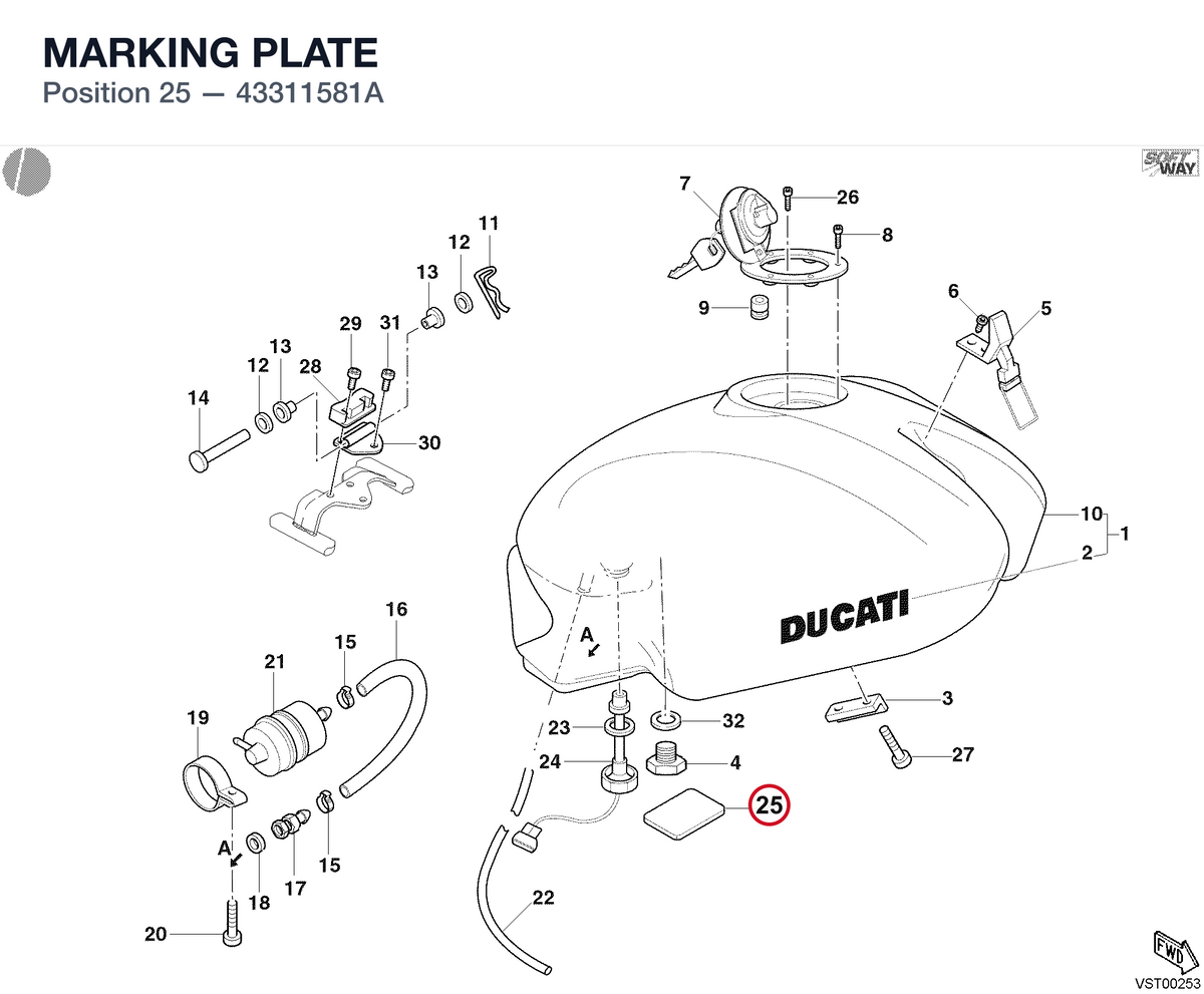 MARKING PLATE