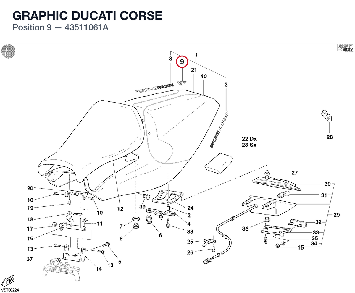 GRAPHIC DUCATI CORSE