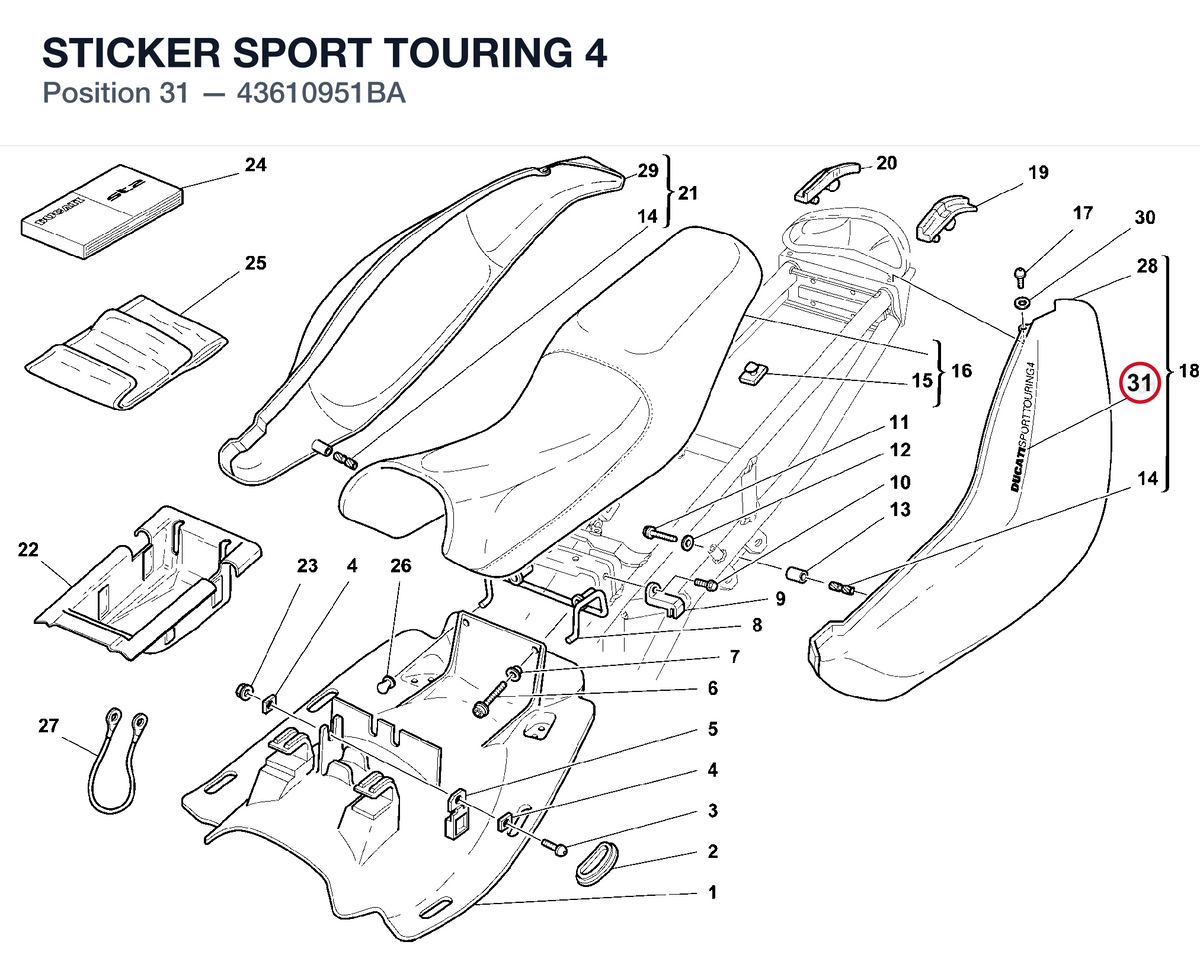 STICKER SPORT TOURING 4