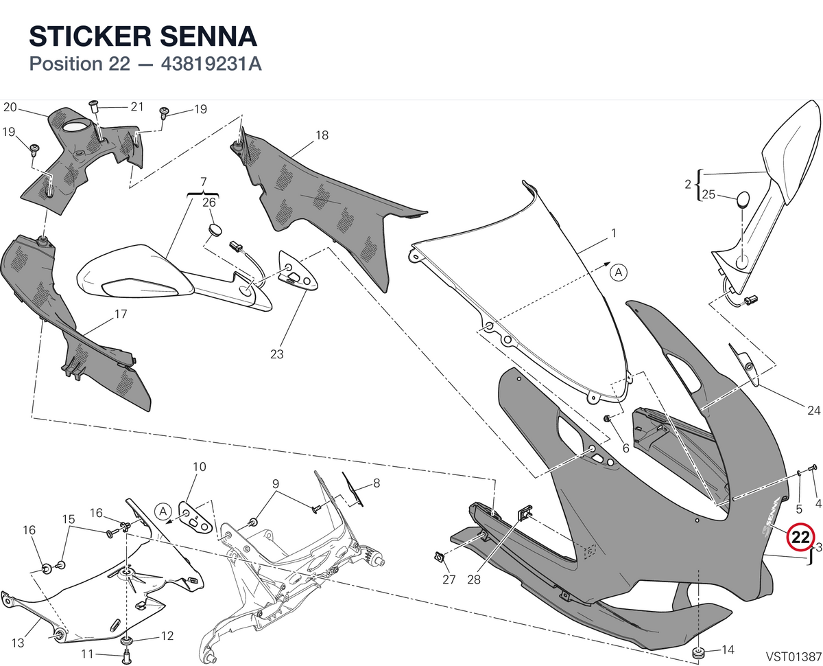 STICKER SENNA