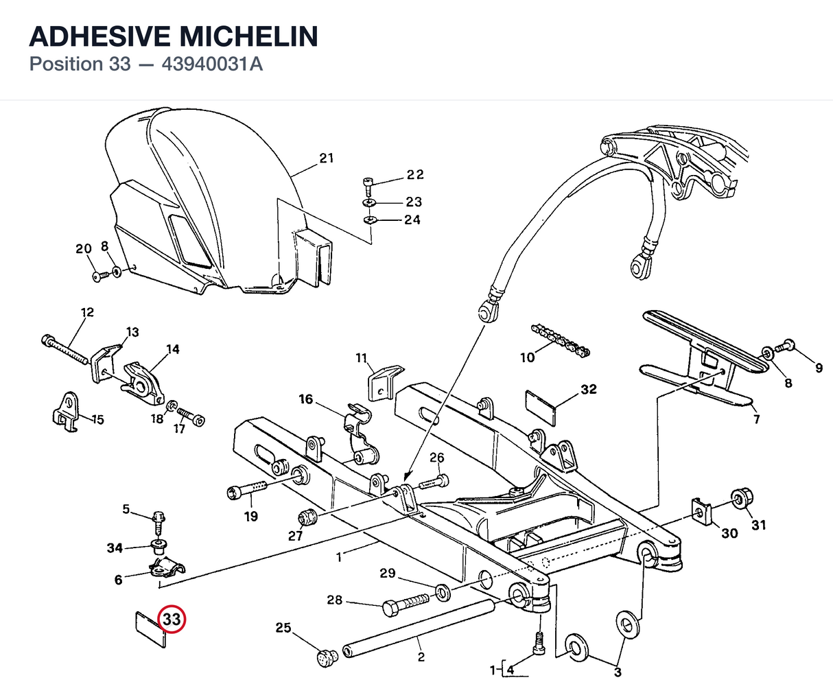 ADHESIVE MICHELIN